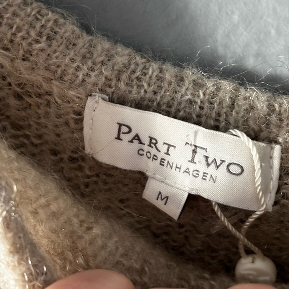 Part Two Copenhagen | knit | wide neck | sweater | m - Picture 4 of 9